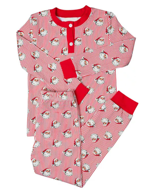 BLP0653 Baby Boys Christmas Santa Pajama Set Pre-order