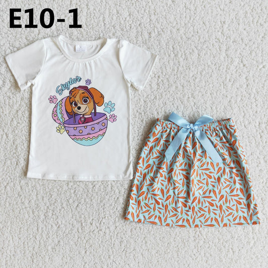 E10-1 Easter Dog Outfit