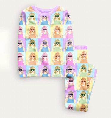 GLP1426 Baby Girls TS Singer Long SLeeve Pajama Set Preorder