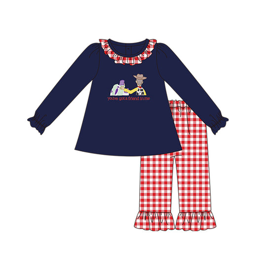 GLP1451 Baby Girls Outfit You'v Got Friend In Mine Preorder