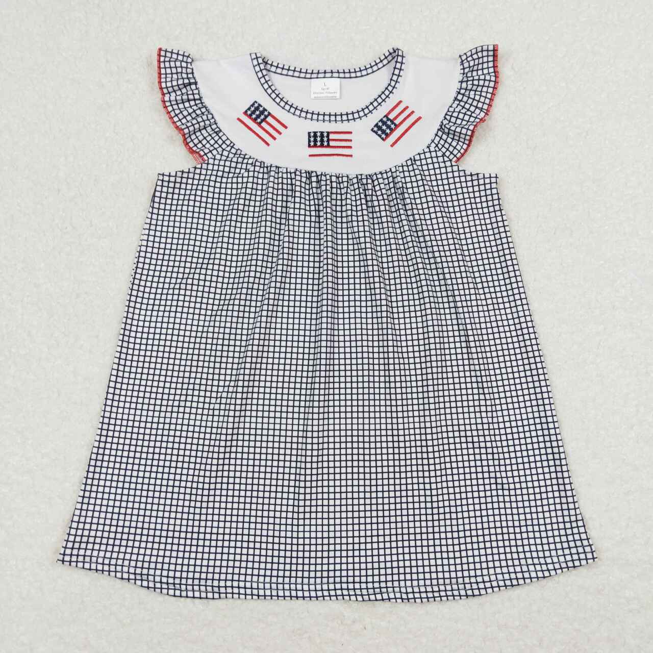 Baby Girls Boys  Flag 4th Of July Sibling Rompers Dresses Clothes Sets