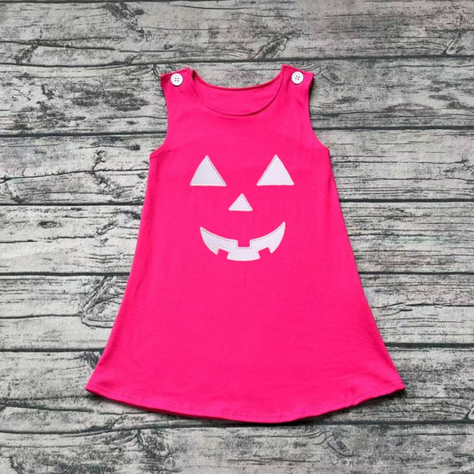 Baby Girls Halloween Pumpkin Dress Preorder