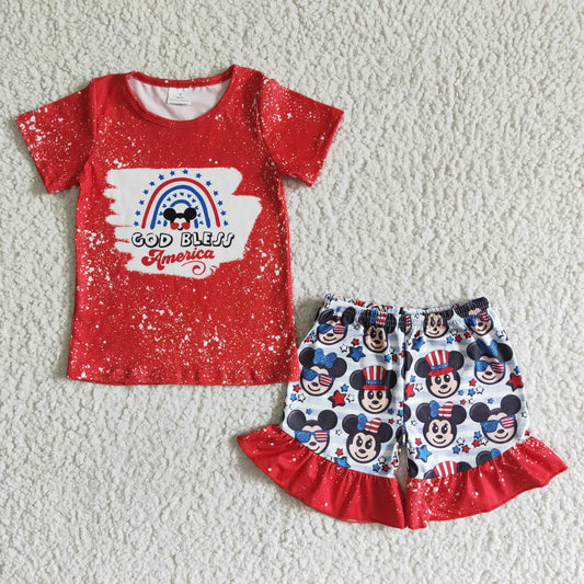 GSSO0065 Summer Boys July 4th Outfit