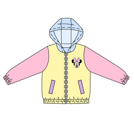 GT0637 Baby Girls Cartoon Mouse Long Sleeve Jacket Pre-order