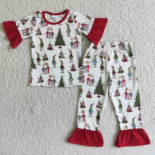 Baby Girls Christmas Pajamas Set
