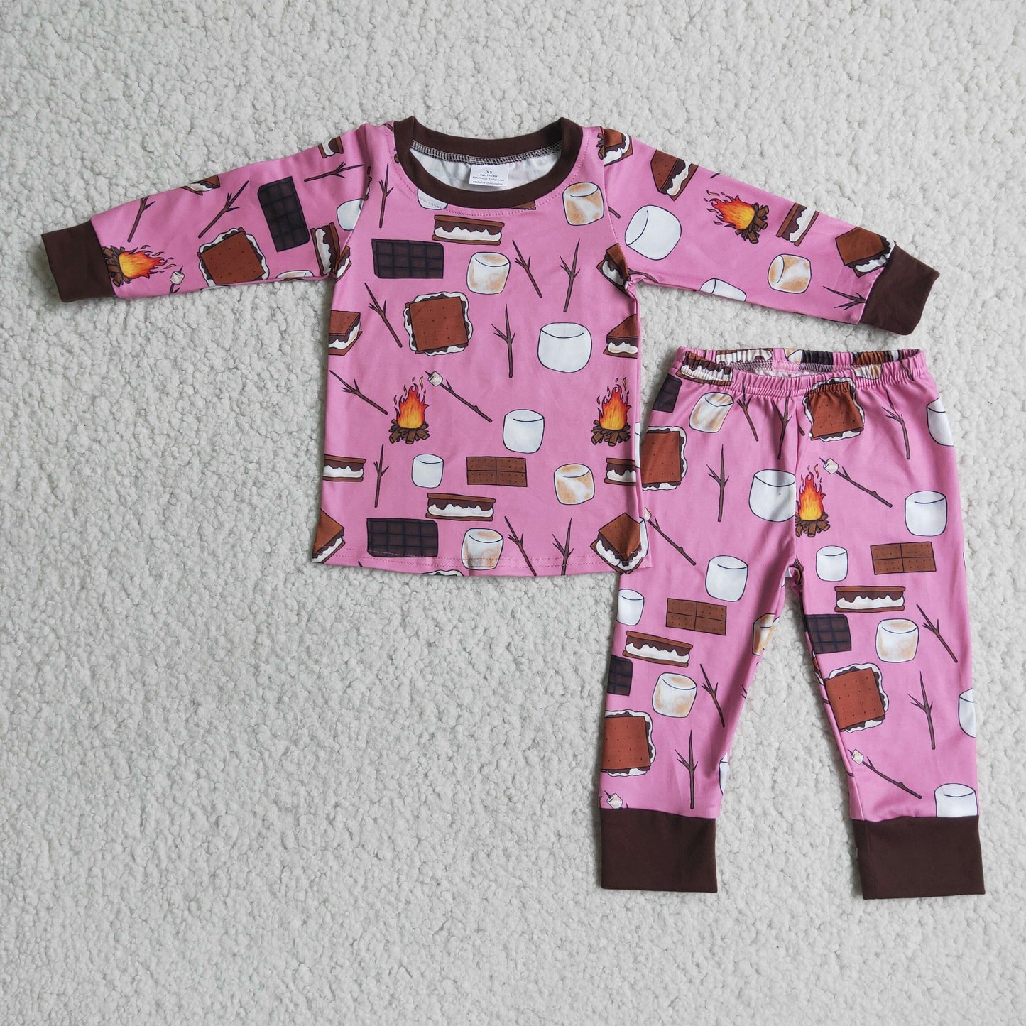 Baby Girls  S'mores Pajamas Set