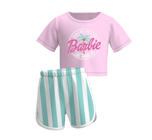 Summer Baby Girls Shorts Set Preorder (5MOQ)