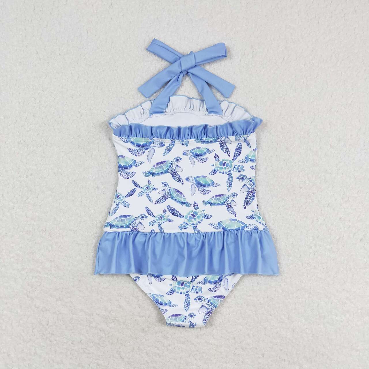 Newborn Baby Girls Sea Turtle Swimsuit