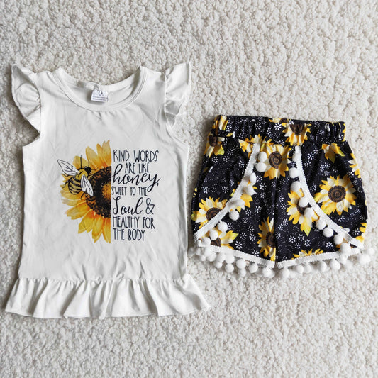Summer Sunflower Bee Outfit