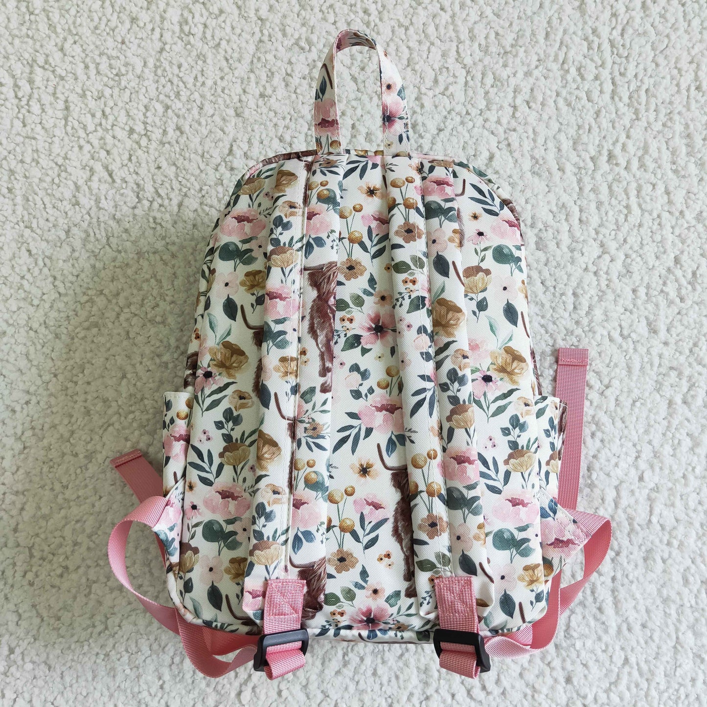 BA0007 Floral Heifer Kids Backpack Bag