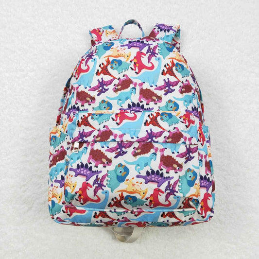Kids Baby Girls Dinosaur  Book Bag Backpack