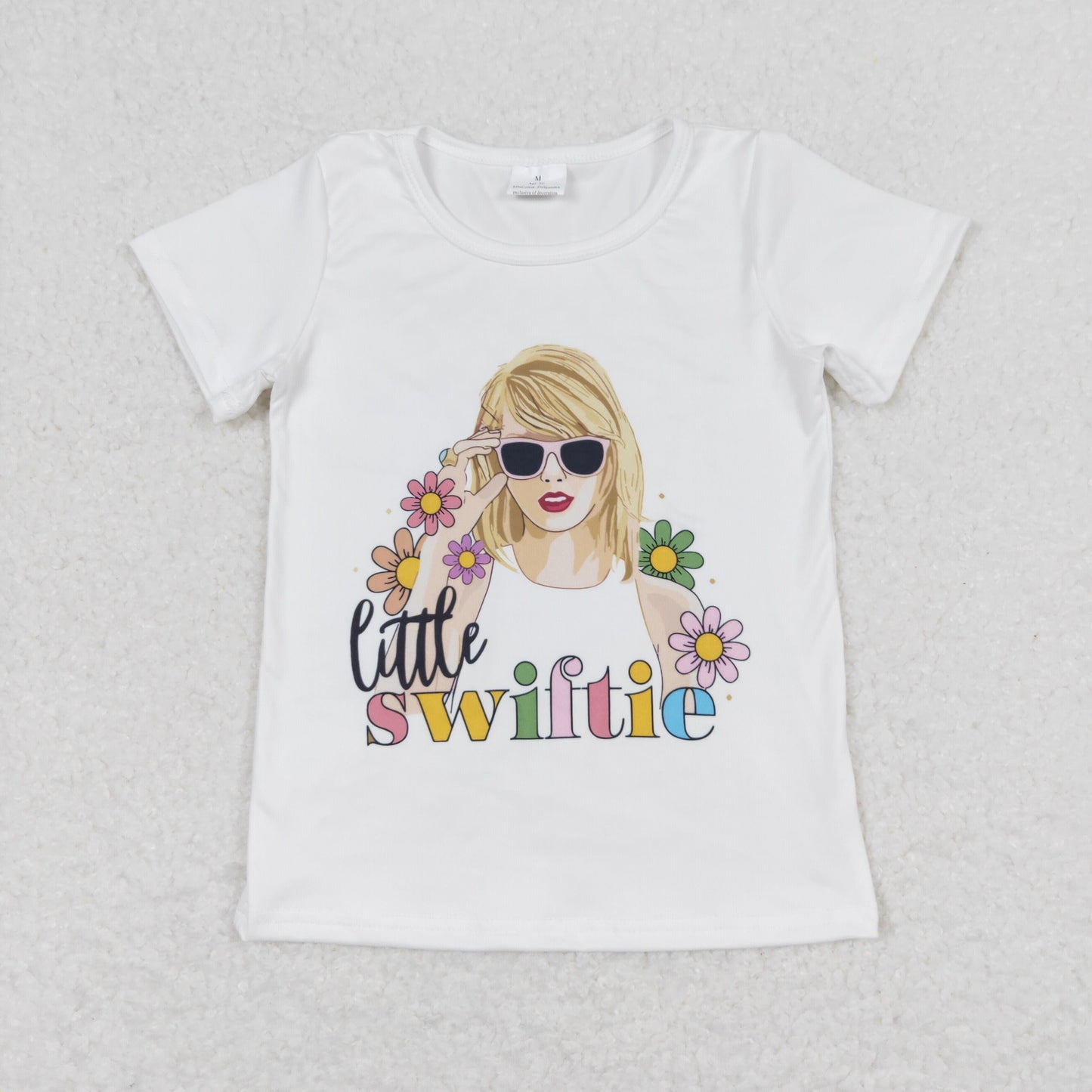 Baby Girls Country Little Swiftie Singer Fans Short Sleeve T-shirt Top