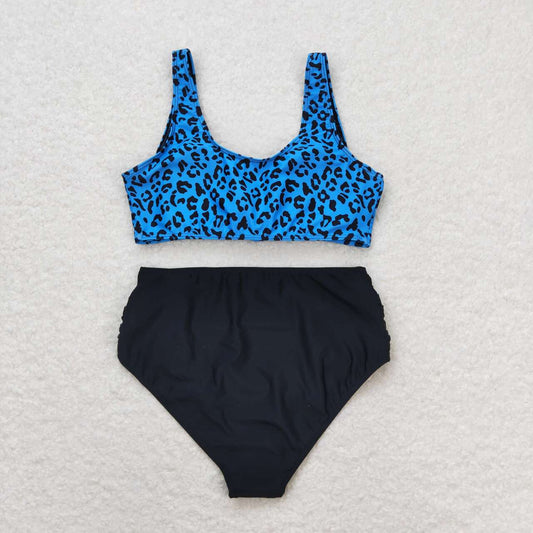 S0290 Summer Adult Women Leopard Swimsuit