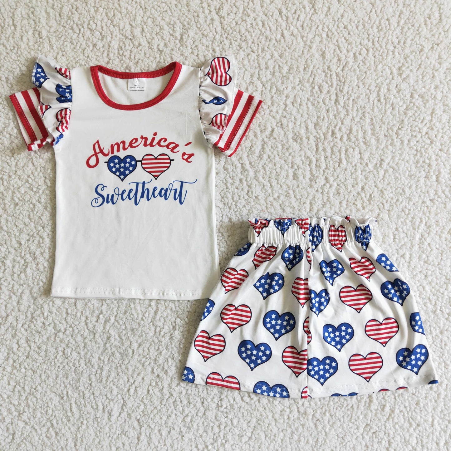 GSSO0051  Summer Girls July 4th Outfit
