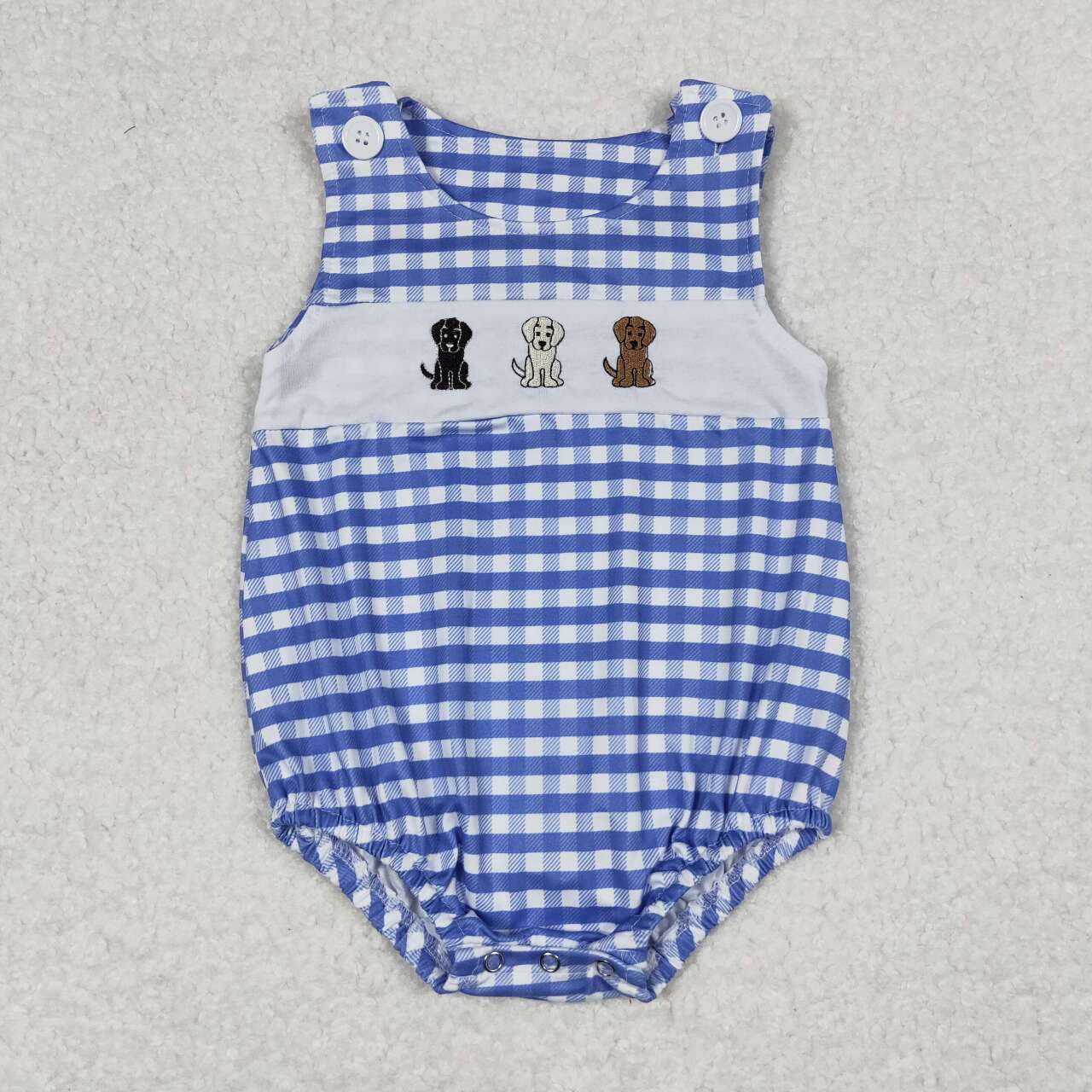 Summer Baby Sibling Brother Sister Embroidery Dog Clothes Set