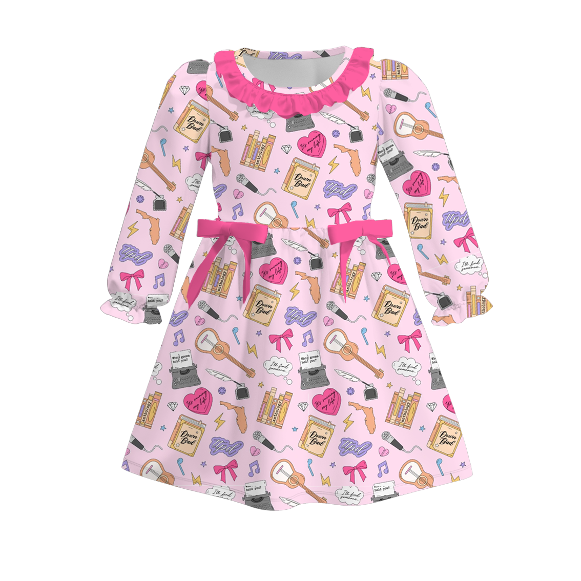 Baby Girls TS Singer Long Sleeve Dress Preorder 3 MOQ