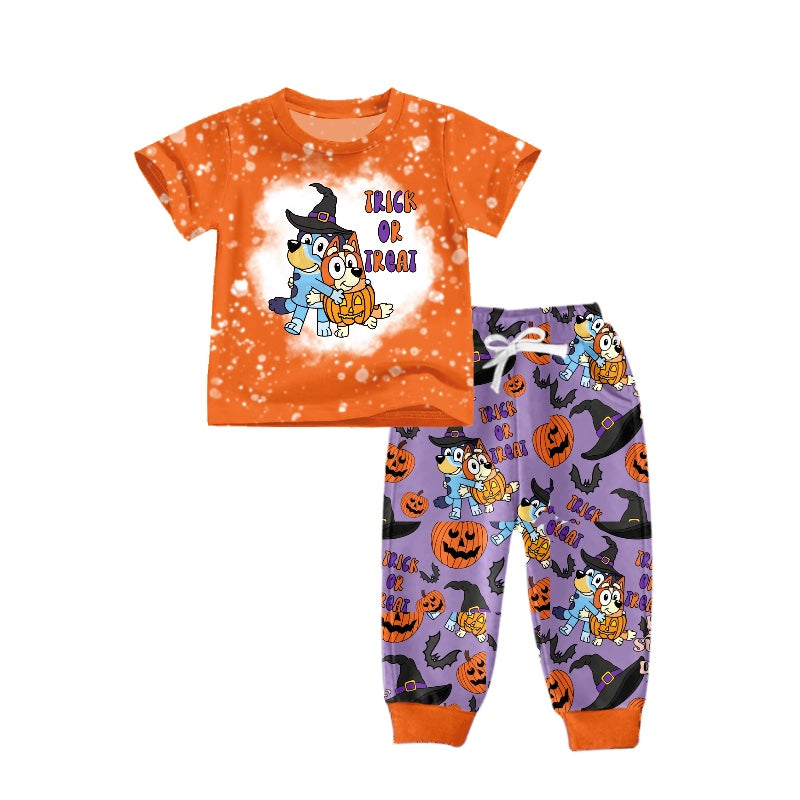 Baby Boys Halloween Cartoon Dog Outfit  Pre-order 3 MOQ