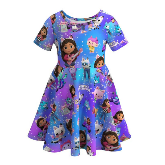 Baby Girls Cartoon Dress Pre-order 3 MOQ