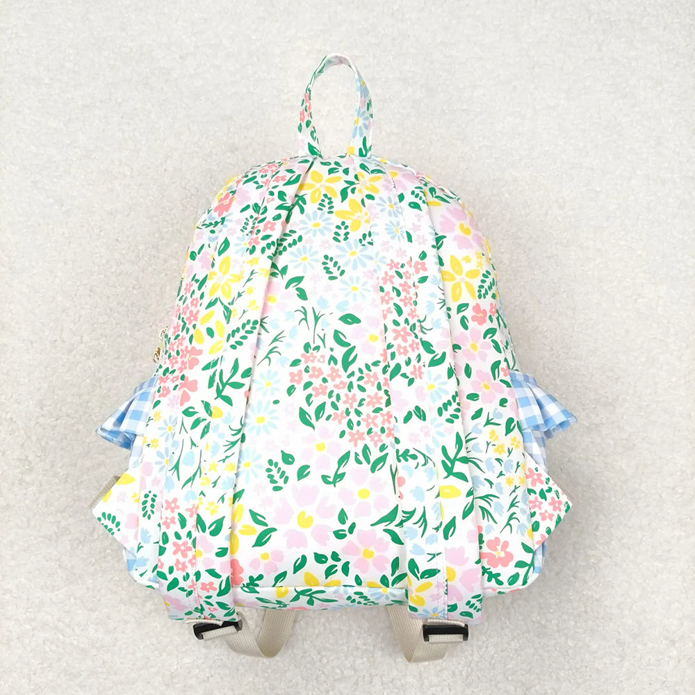 BA0097 Baby Girls Flower Backpack  Bag